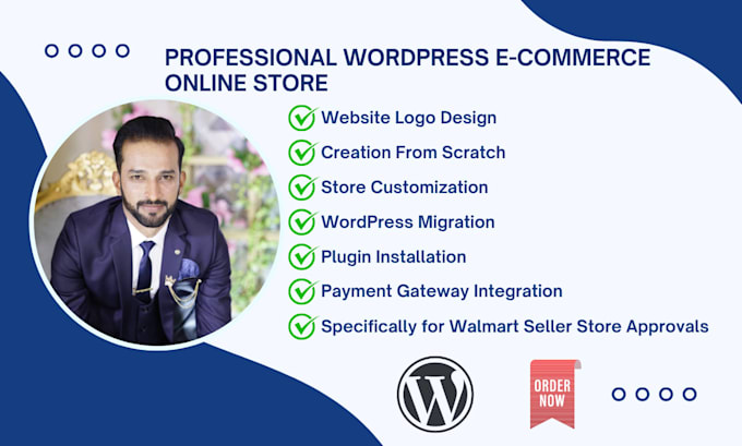 create a professional wordpress ecommerce store or woocommerce online store