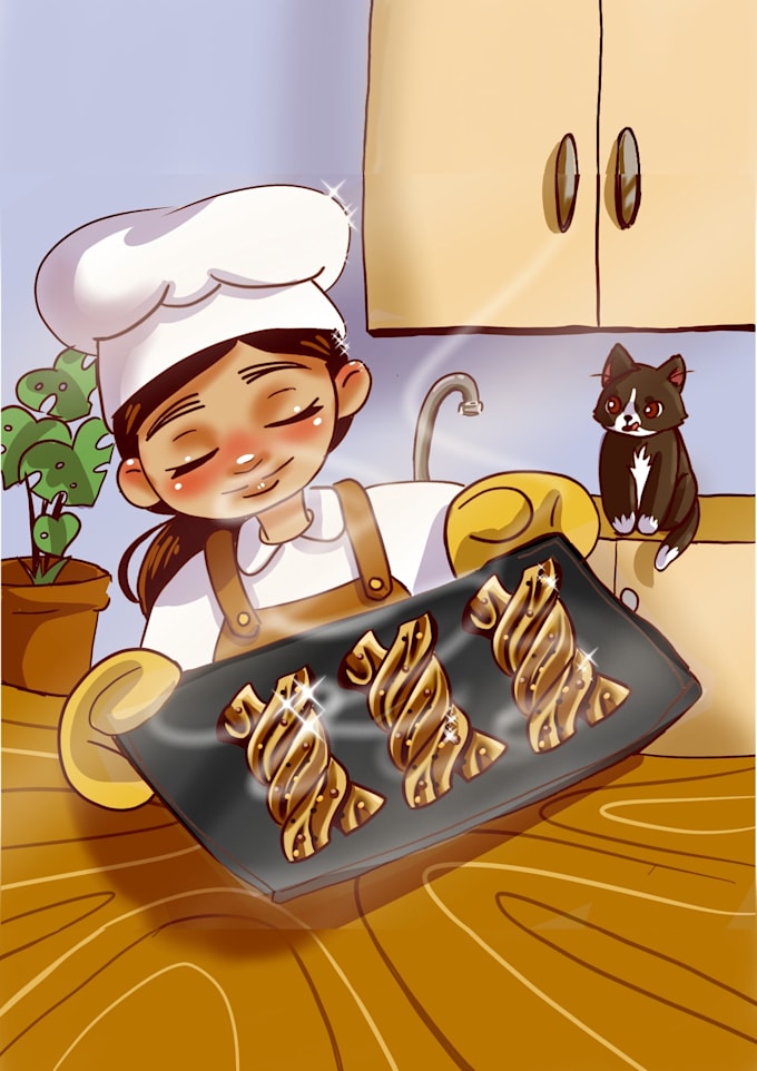 ilustraciones para cuentos e historias en español