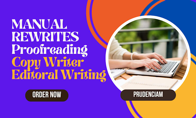 manually rewrite your content with expert article rewriting