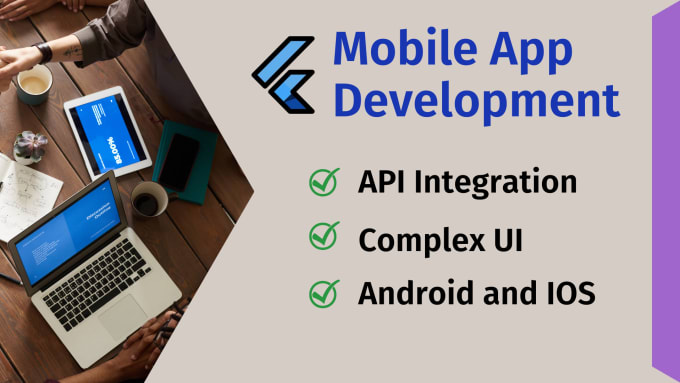 Do android and ios mobile app in flutter development by Abnika | Fiverr