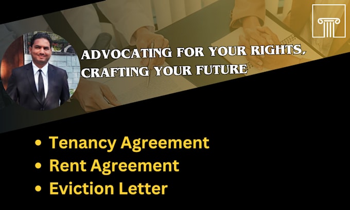 write rent, tenancy agreements and eviction letter