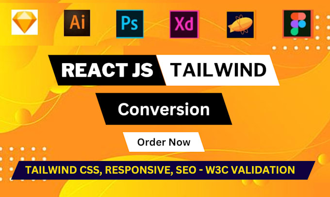 Convert psd to react figma to react js responsive web app by ...