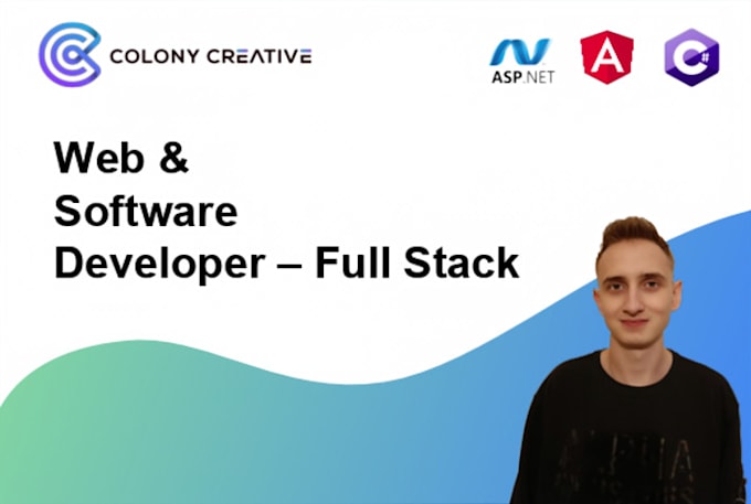 be your full stack web developer for asp dotnet web application