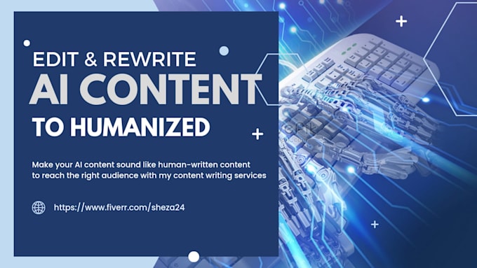 edit, proofread, and rewrite ai content