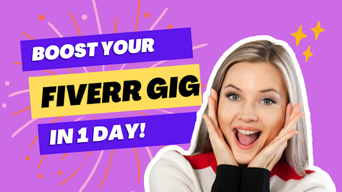 Do fiverr gig promotion and seo optimization for high sales by ...