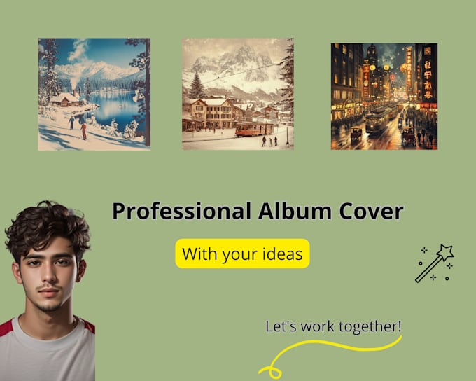 customized album covers unique art made with ai