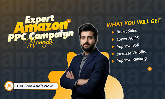 create and manage profitable amazon PPC campaigns and amazon sponsored ads