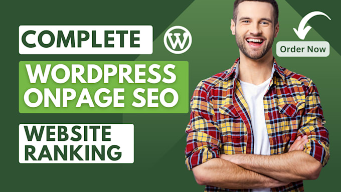 do complete wordpress onpage SEO and wordpress website ranking