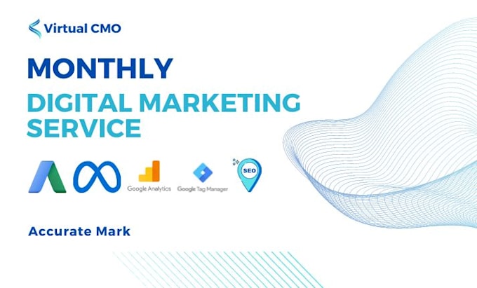 deliver monthly digital marketing service