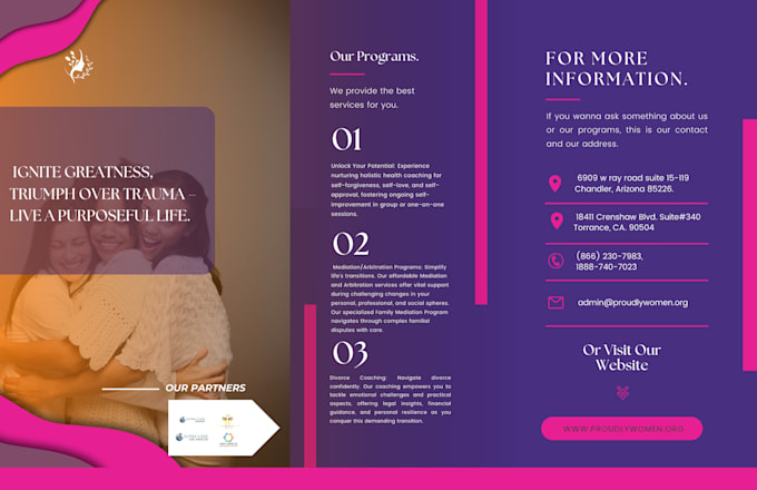create sponsorship deck, pitch deck for nonprofit org