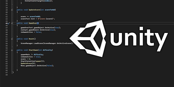 Create c sharp scripts for unity games by Bendjany | Fiverr