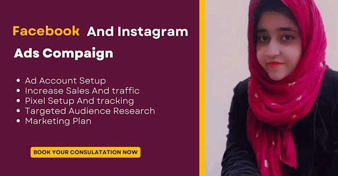 create facebook, instagram, shopify ads campaign and fb advertising