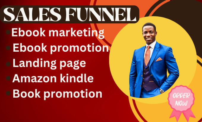 I will ebook marketing sales funnel amazon kindle publish and promotion