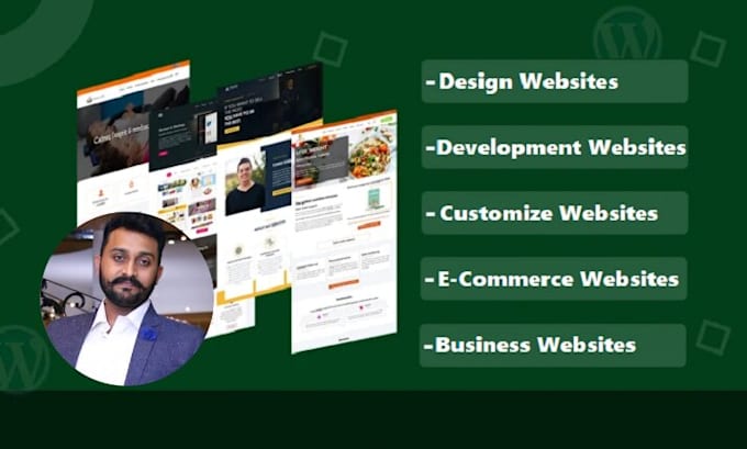 develop, design, responsive, and customize wordpress, ecommerce websites