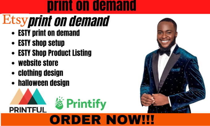 Print on outlet demand clothing