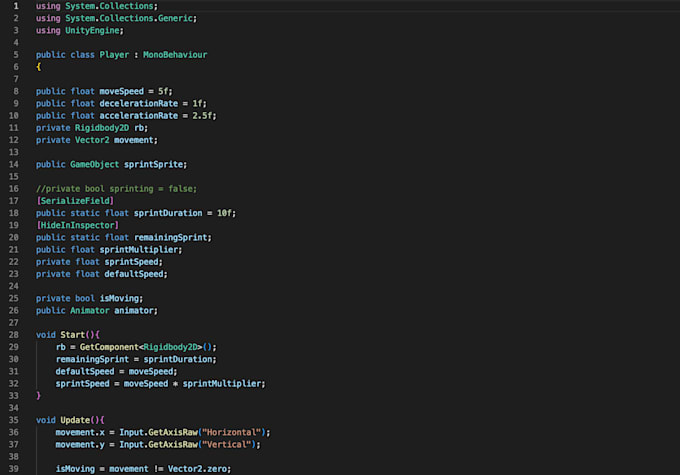 Debug any 2d unity c sharp code by Bklyn_ | Fiverr