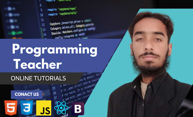Teach programming languages like html, css, javascript by ...
