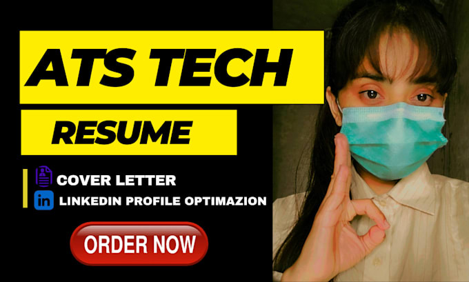Write and edit your tech resume, cv, cover letter, linkedin by Az_write ...
