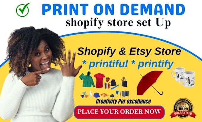 print on demand shirts shopify
