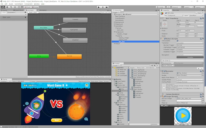 Do stunning 3d character, 2d character rig and animation in unity ...