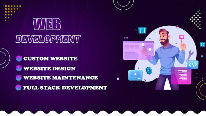 do custom website development, full stack development and webapp development