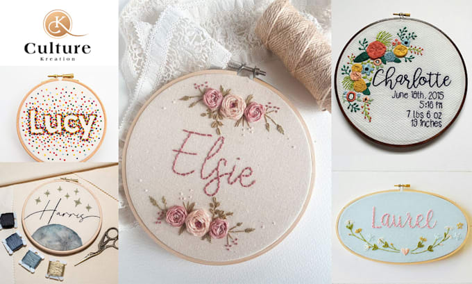 embroider your special name