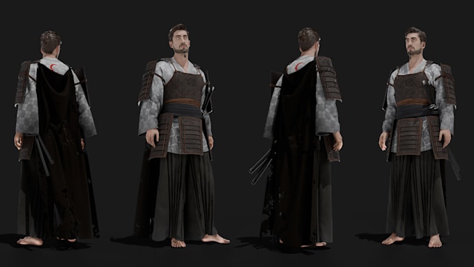 make advance 3d cloth simulation for character