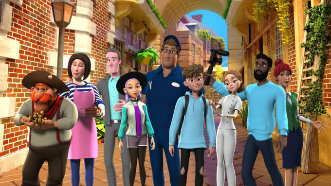create an animated sales video and 3d explainer video