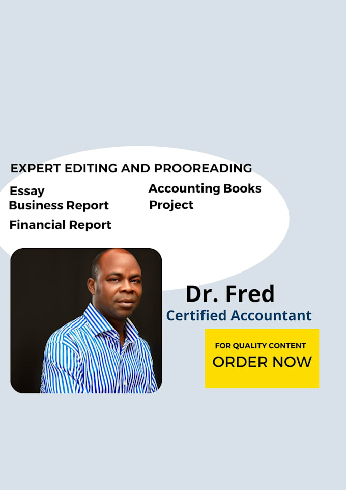 edit or proofread your business or accounting content