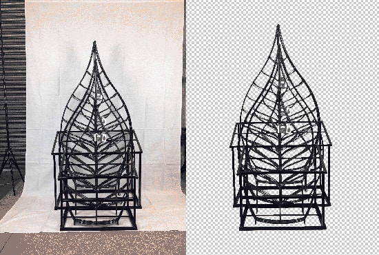 background remove from 5 complex images