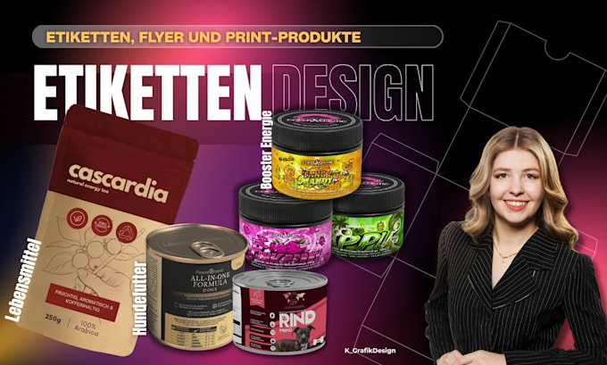 einzigartige etiketten und verpackungen