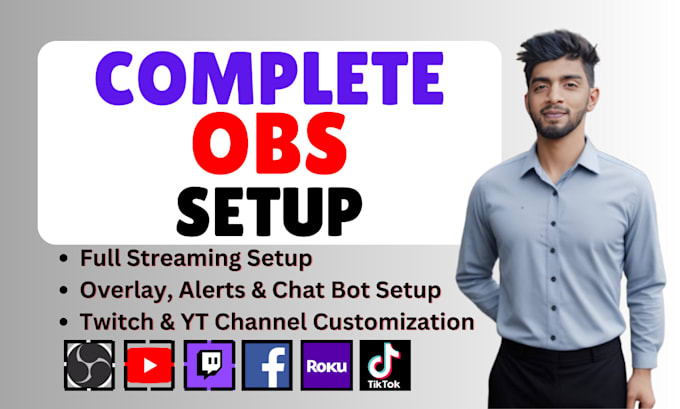 setup full obs with overlay alerts and bots