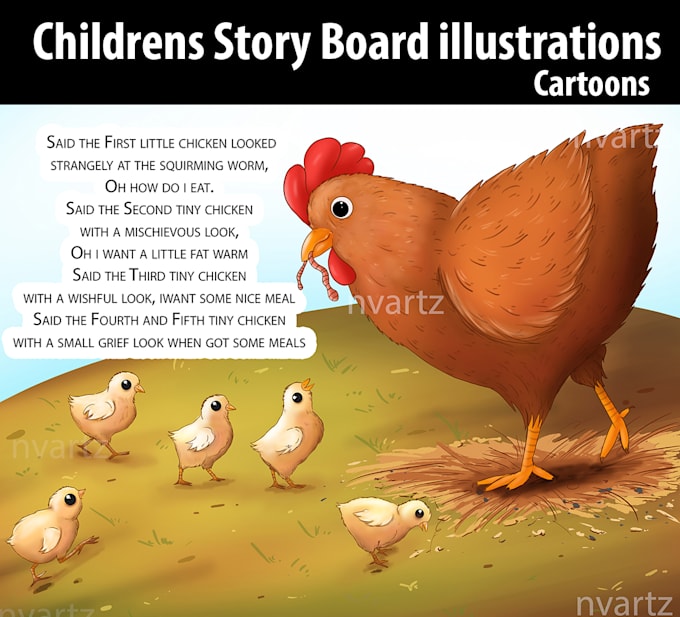 childrens story book illustrations