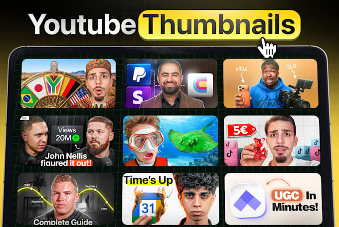 design thumbnails that attract viewers