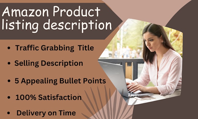write your amazon product listing descriptions