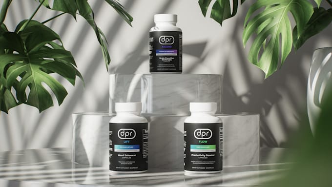 do realistic 3d modeling, rendering and 3d product design