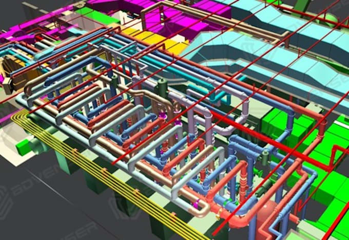 do 2d cad to 3d mep modeling