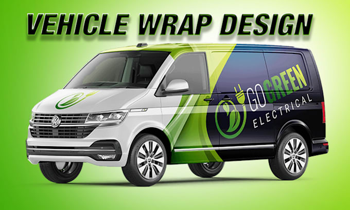 create professional van wrap design, vehicle, car food truck wrap in 24 hours