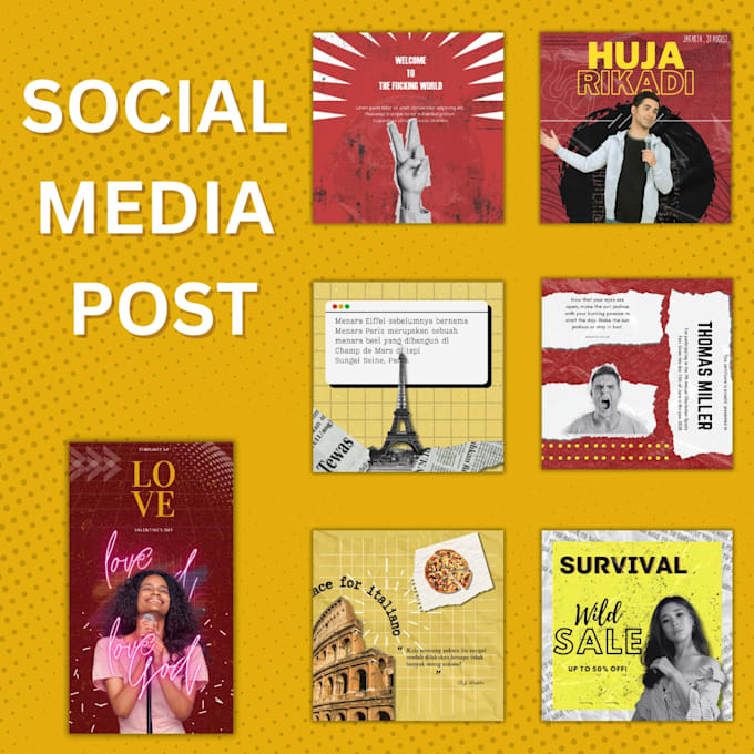 Design social media posts or instagram post by Keliatnico | Fiverr