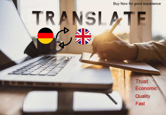 translate german and englsh languages each other