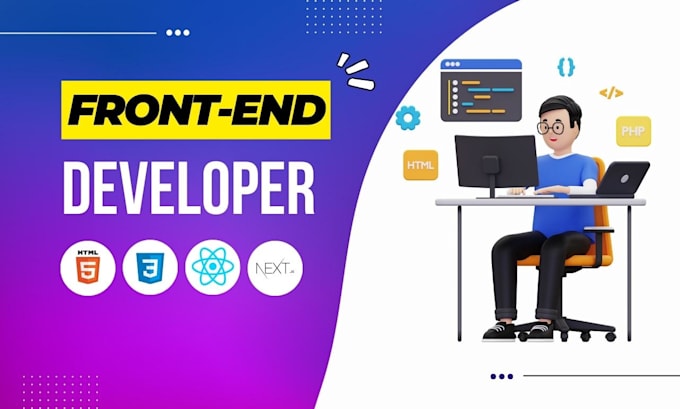 be your expert front end react js and next js developer for web application