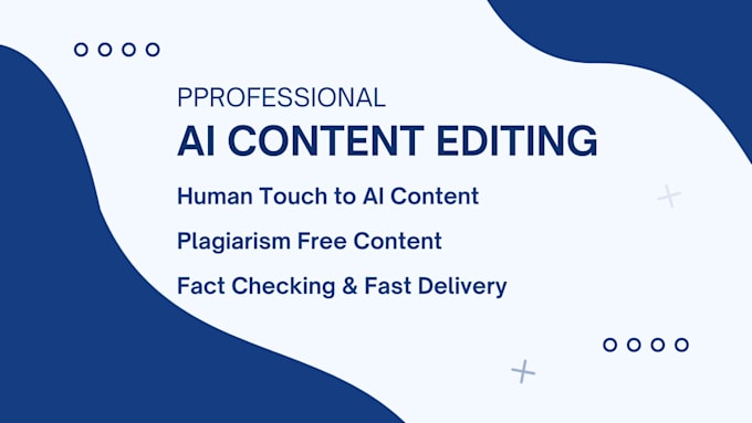 proofread, rewrite, and edit ai content immediately