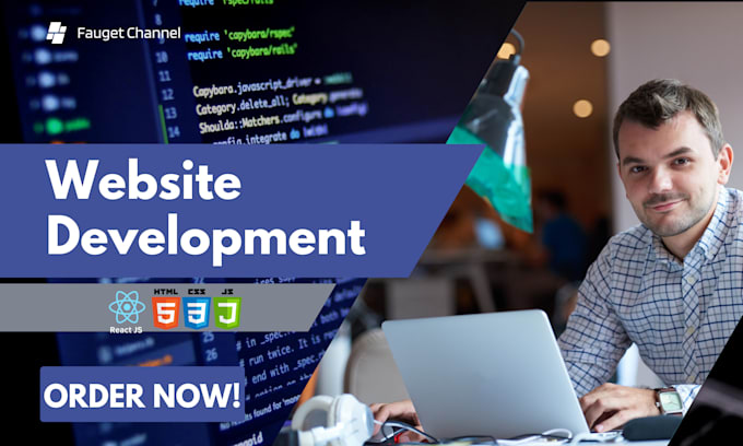 develop your customize website with the modern design