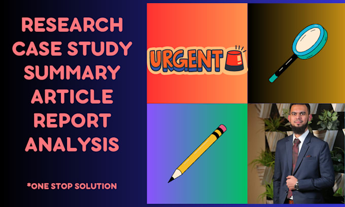 do business analysis, research, report, summary urgently