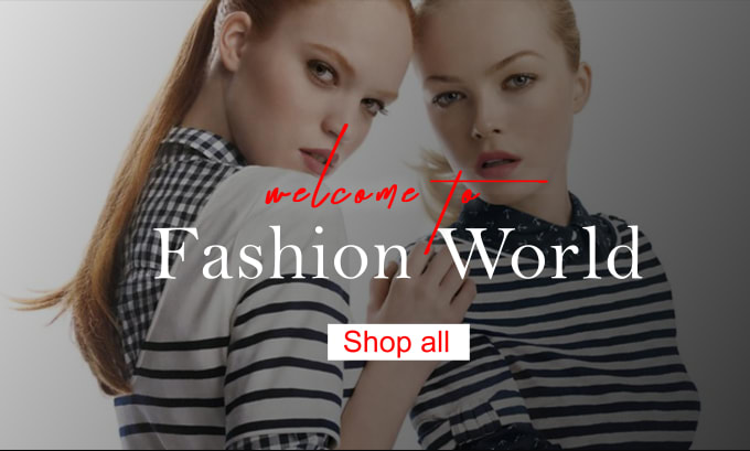 Design fashion trend shopify store cloth store or streetwear website