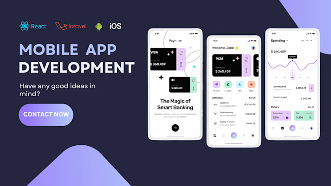 develop exceptional react native applications for you