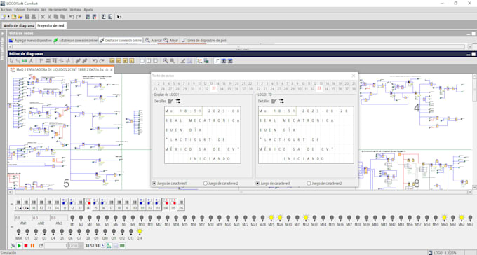 hare programacion del plc marca siemens modelo logo en escalera o bloques