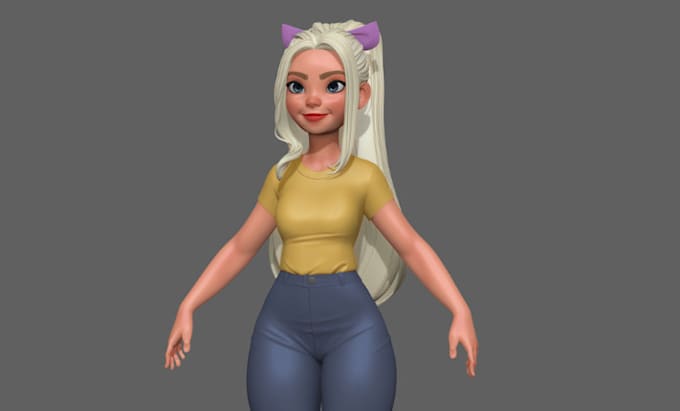 create 3d animation video, 3d character design, and cartoon music video