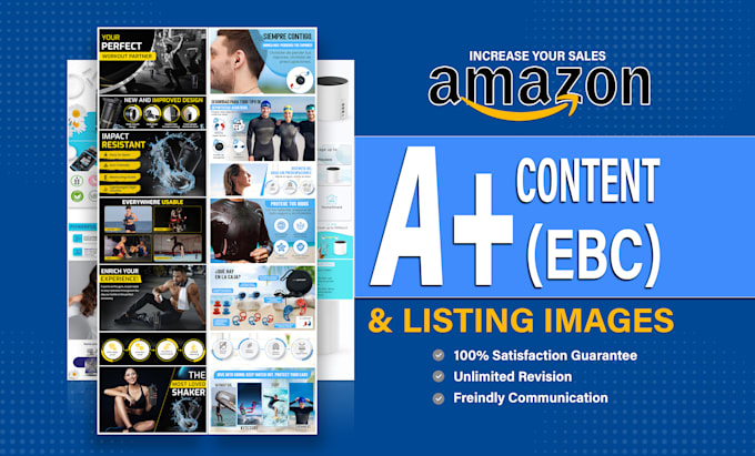 do amazon a plus content ebc design, product photo editing