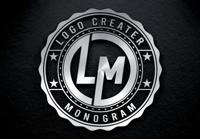 design professional 3d silver badge metallic logo
